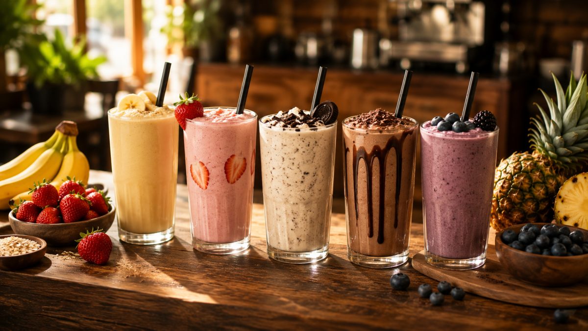 Milkshake ve Smoothie ile Kafe Menünüzü Çeşitlendirin