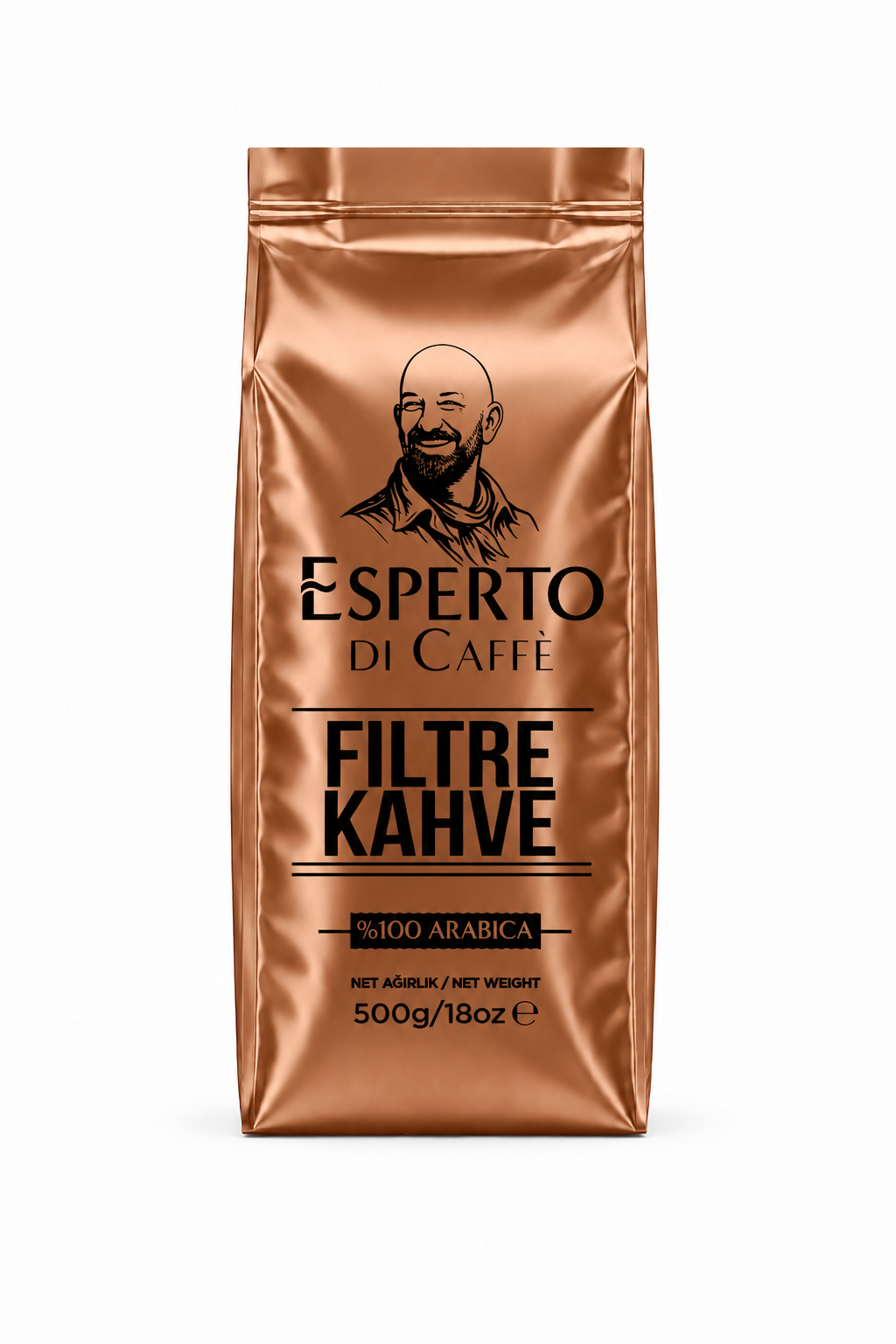 Esperto DiCaffe Filtre Kahve Çekirdek 500g
