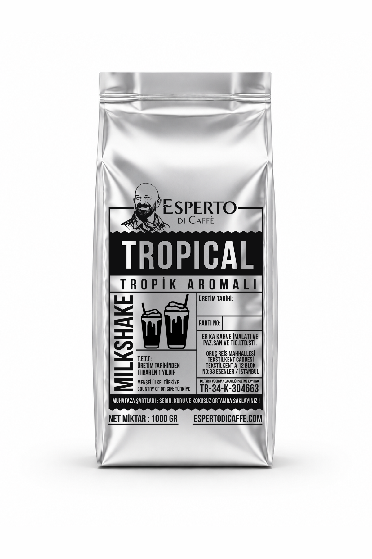 Esperto DiCaffe Milkshake Tropikal 1000g