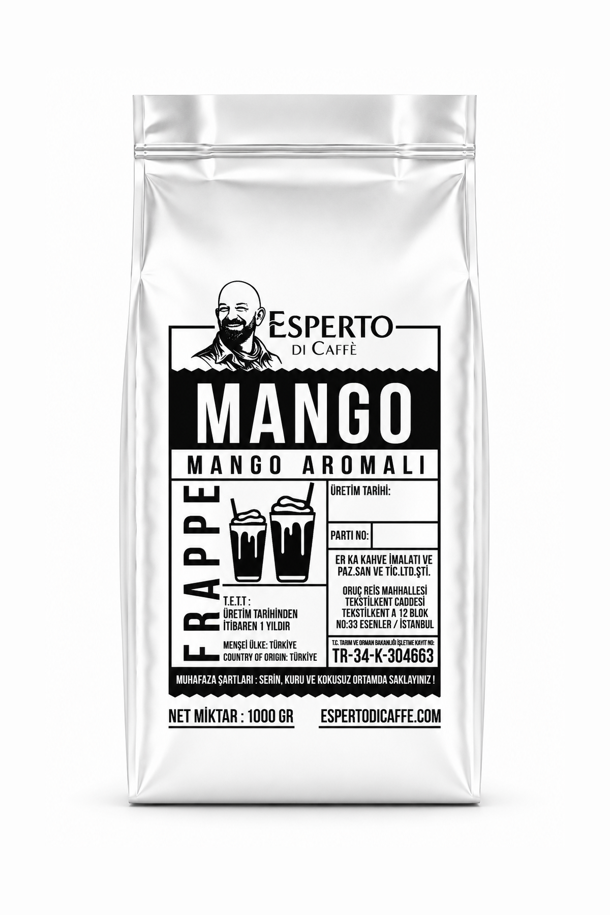 Esperto DiCaffe Smoothie Frappe Mango 1000g