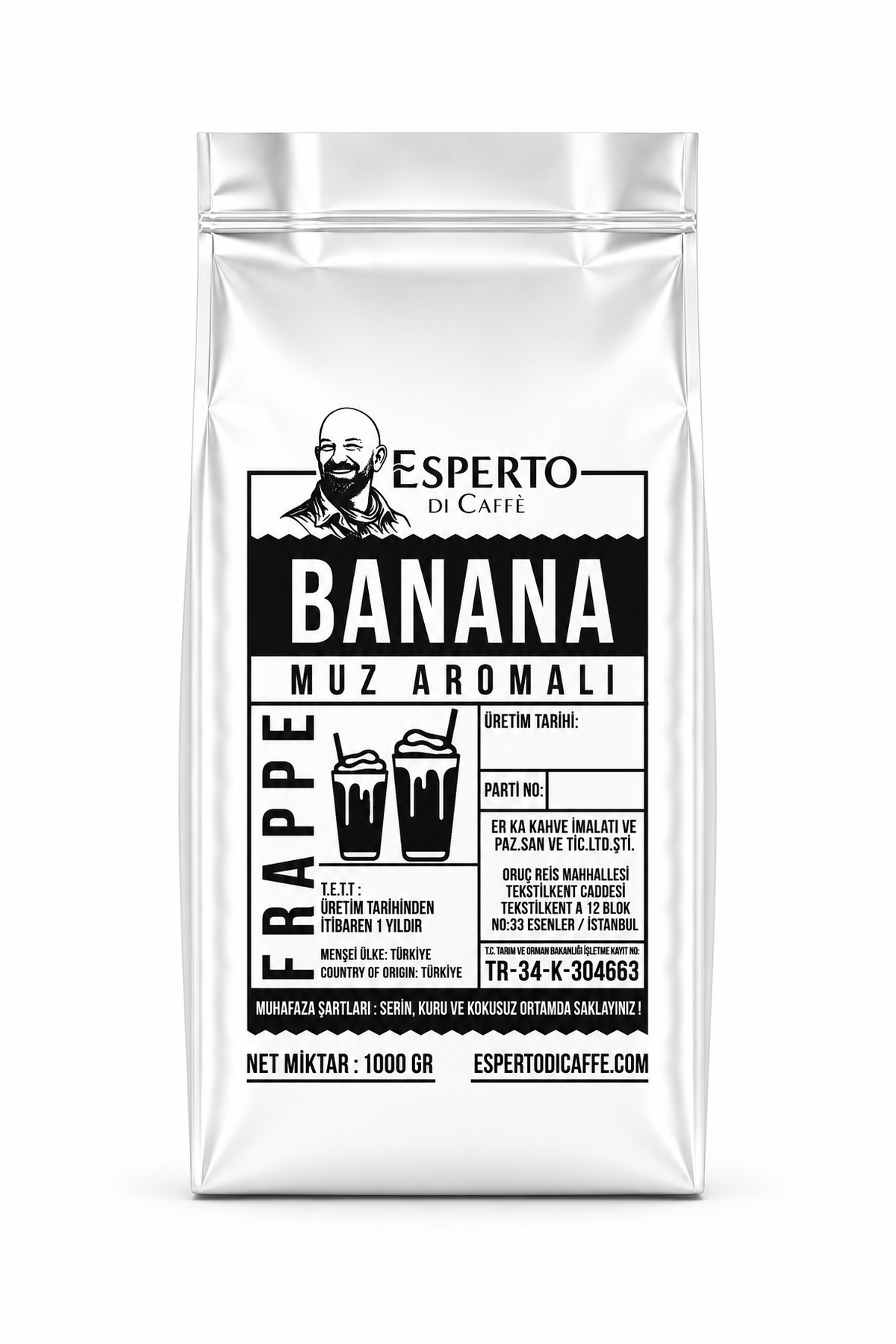 Esperto DiCaffe Smoothie Frappe Muz 1000g