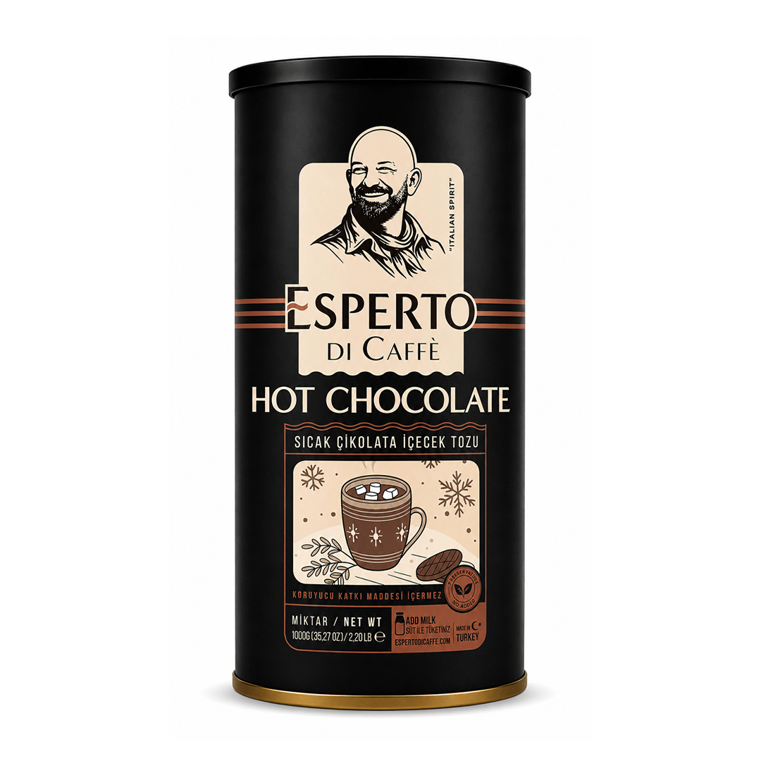 Esperto DiCaffe Sıcak Çikolata 1000g (Teneke)
