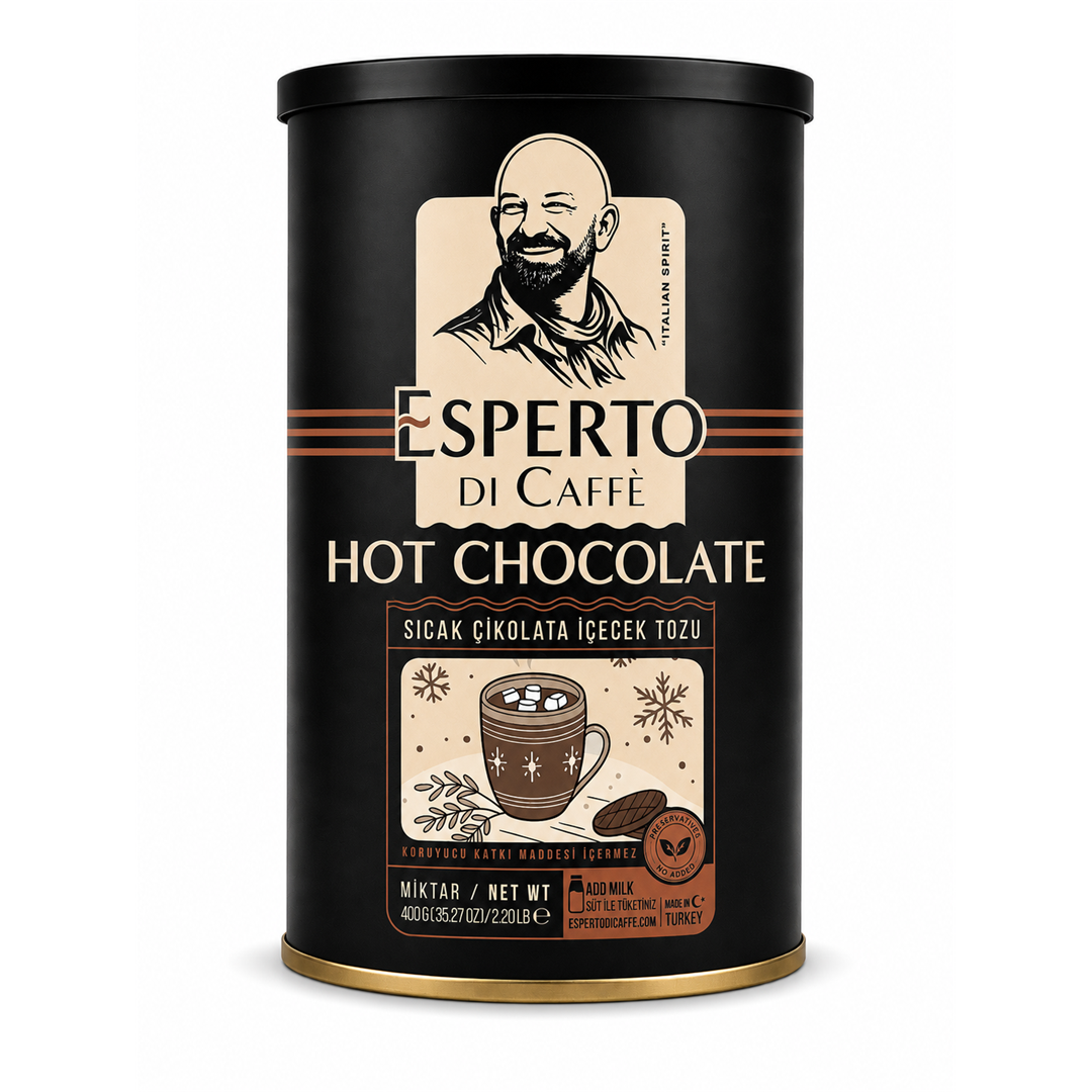 Esperto DiCaffe Sıcak Çikolata 400g (Teneke)